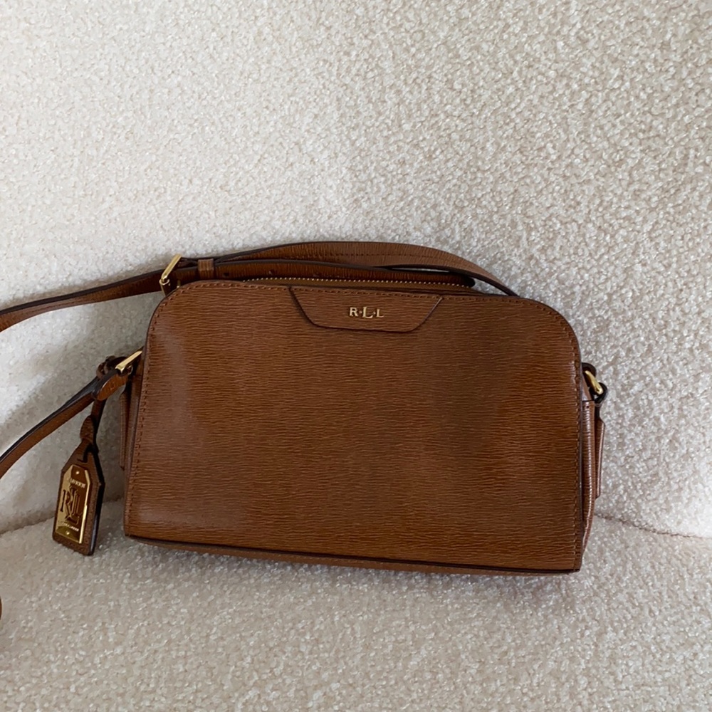 R.L.L crossbody leather bag